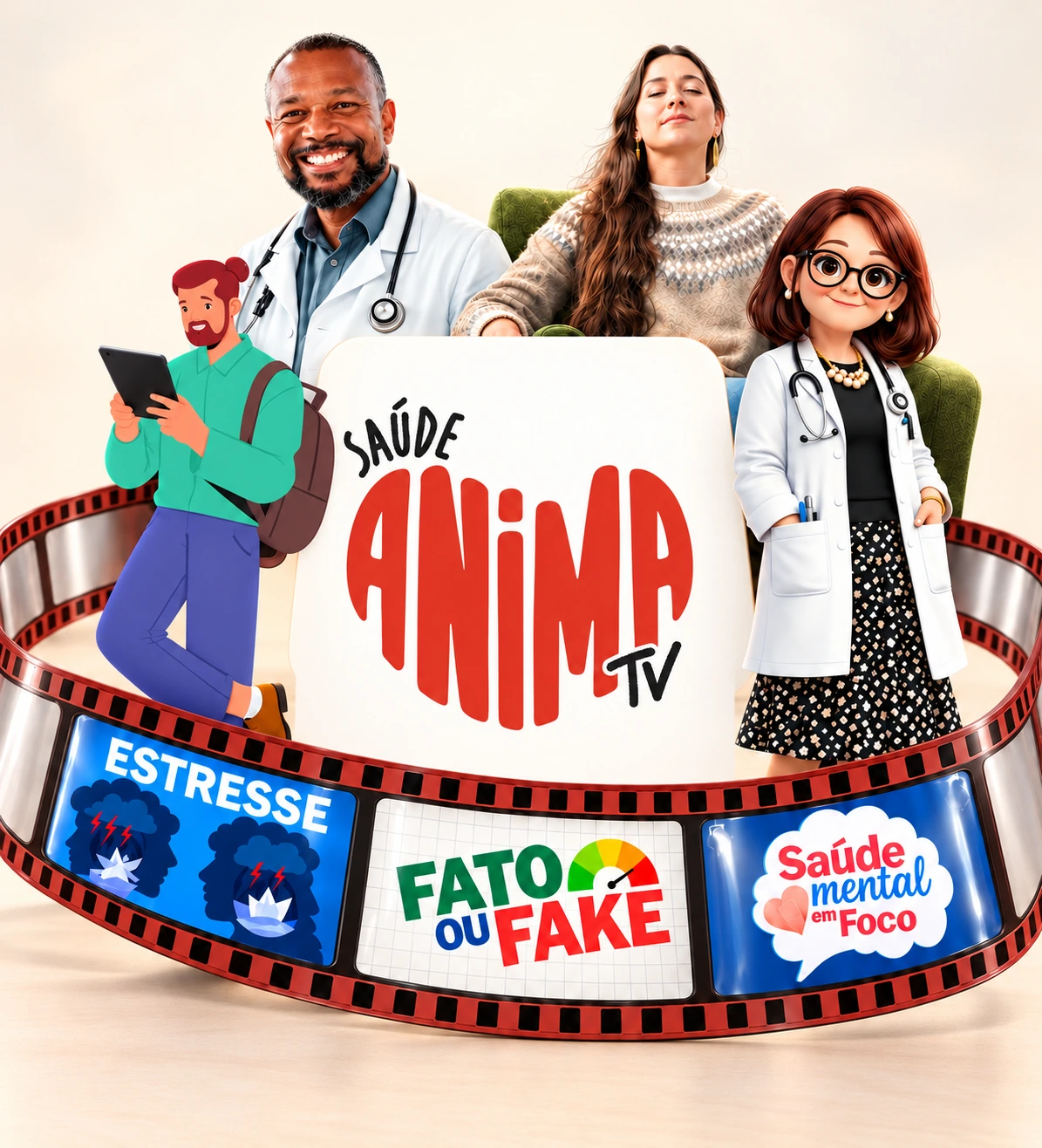 Saúde AnimaTV: conteúdo de saúde para a sala de espera